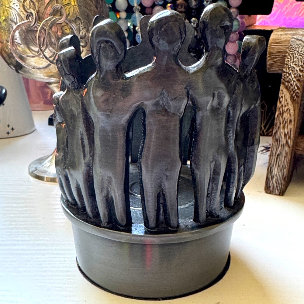 Signed Generations Bottle or Candle Holder